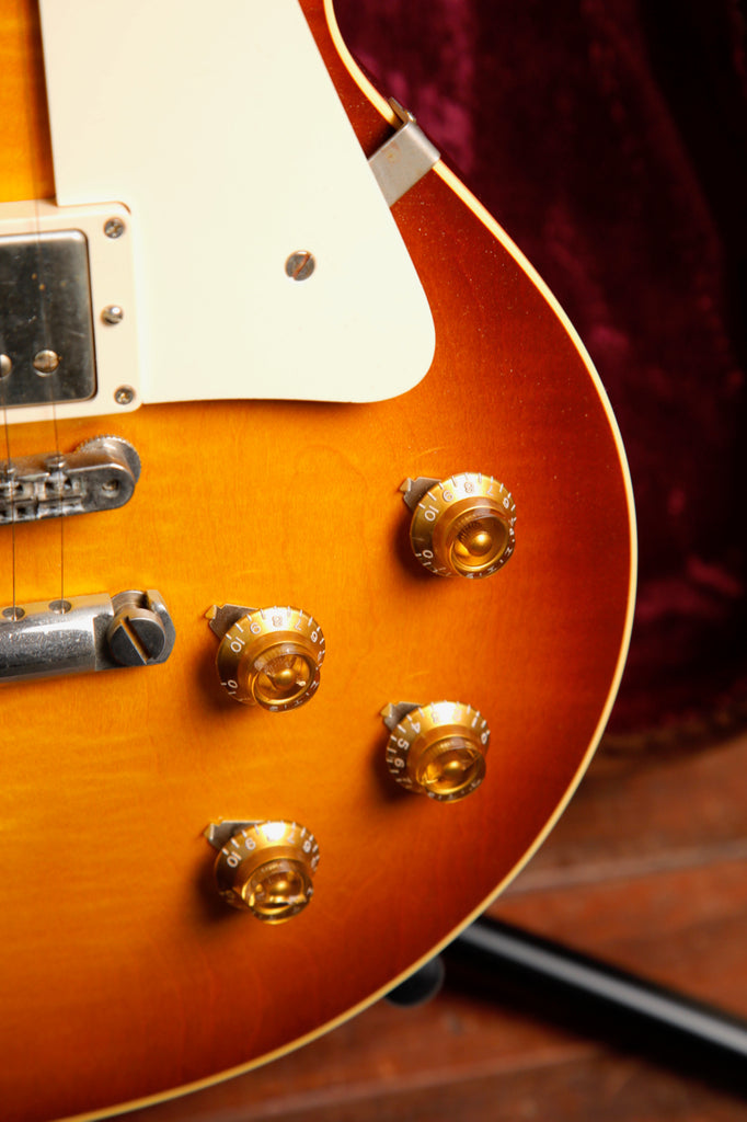 Gibson Custom 1958 Les Paul Standard VOS Iced Tea Electric Guitar 2013 Pre-Owned