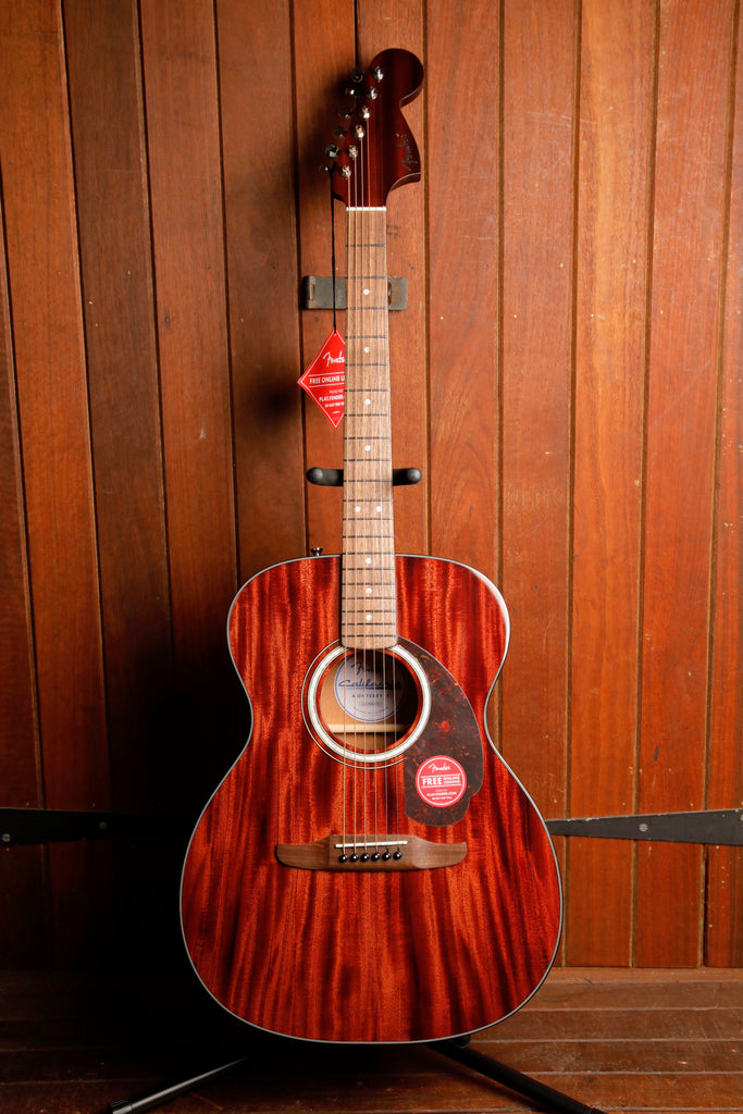 Fender California Deluxe Monterey E Mahogany Acoustic-Electric Guitar