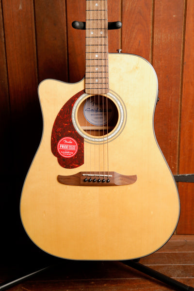 Fender California Deluxe Redondo CE Left-Handed Acoustic-Electric Guitar
