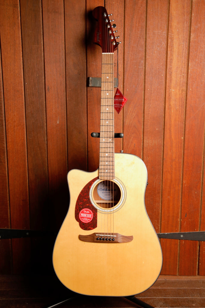 Fender California Deluxe Redondo CE Left-Handed Acoustic-Electric Guitar