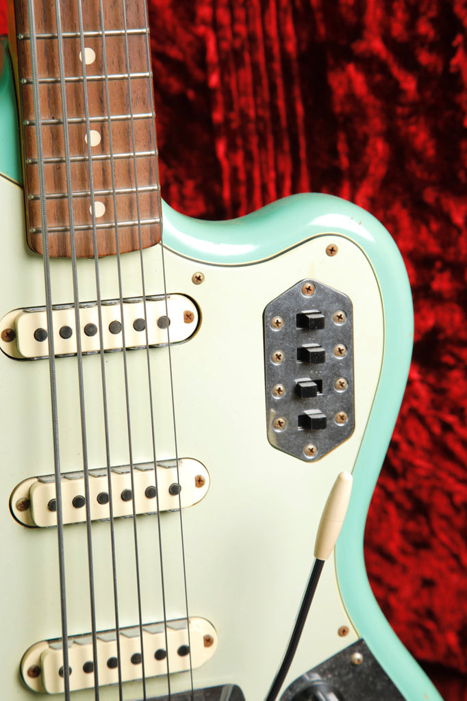 Fender Custom Shop Bass VI Journeyman Relic Aged Surf Green 2016 Custom Collection Pre-Owned