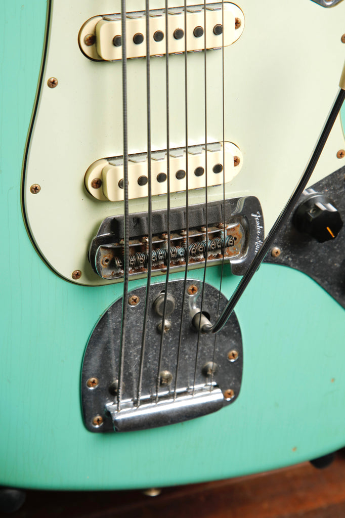 Fender Custom Shop Bass VI Journeyman Relic Aged Surf Green 2016 Custom Collection Pre-Owned