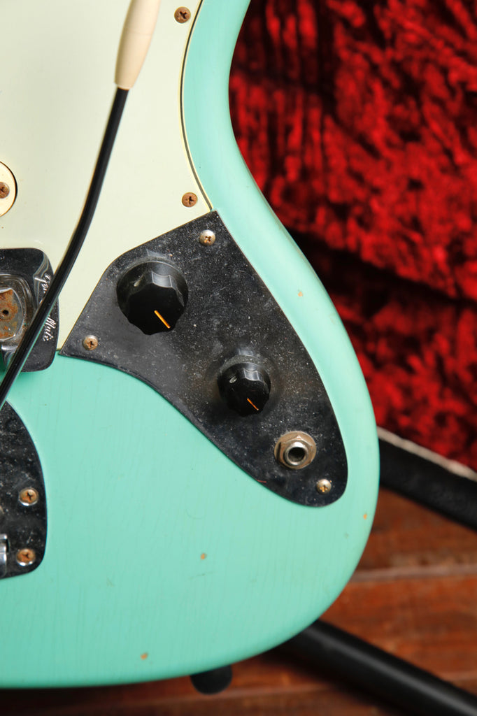 Fender Custom Shop Bass VI Journeyman Relic Aged Surf Green 2016 Custom Collection Pre-Owned