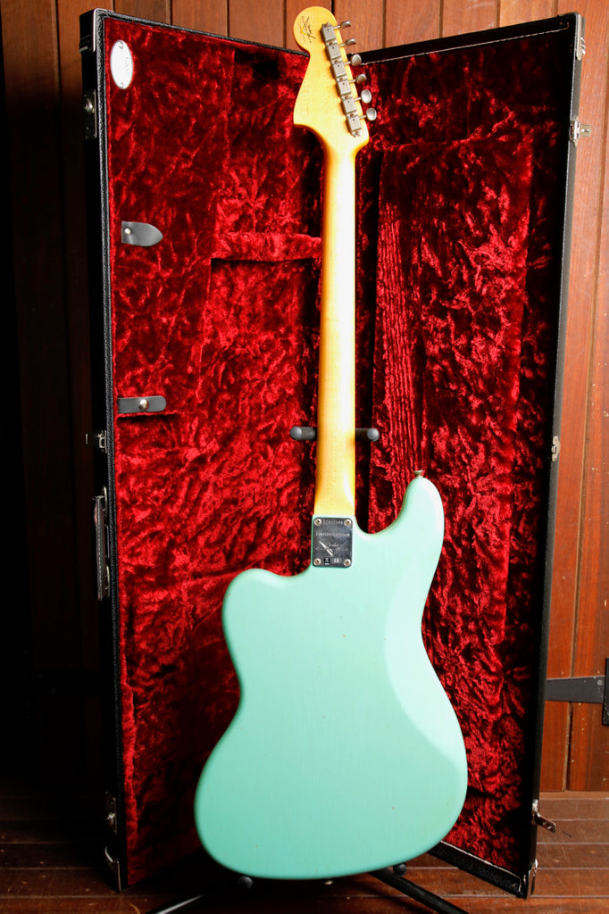 Fender Custom Shop Bass VI Journeyman Relic Aged Surf Green 2016 Custom Collection Pre-Owned