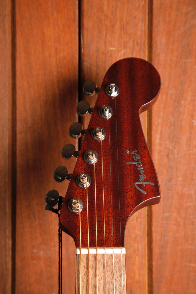 Fender California Deluxe Redondo CE Honey Sunburst Acoustic-Electric Guitar