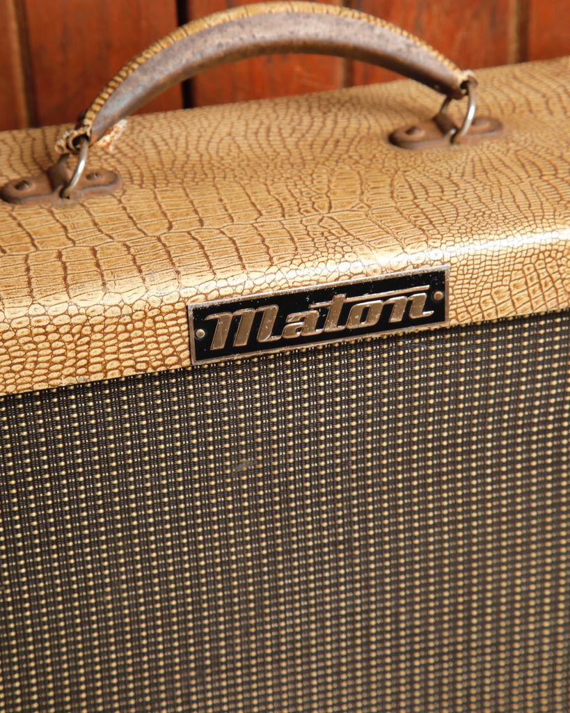 Maton Mastersound Series 10 Vintage 2x8" Valve Guitar Amplifier Combo 1960's Pre-Owned