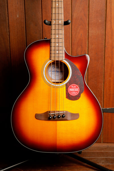 Fender California Deluxe Kingman CE Honey Sunburst Acoustic-Electric Bass