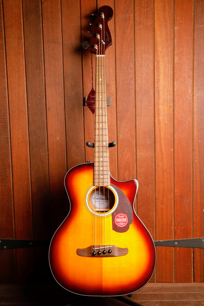 Fender California Deluxe Kingman CE Honey Sunburst Acoustic-Electric Bass