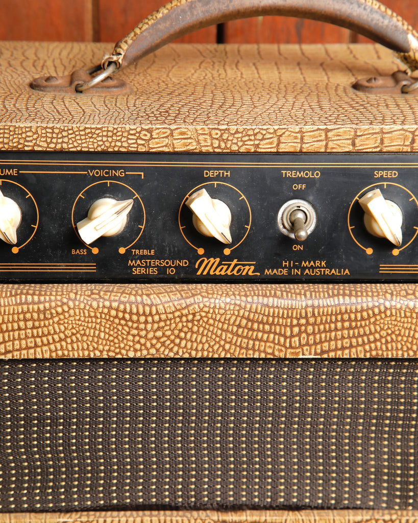 Maton Mastersound Series 10 Vintage 2x8" Valve Guitar Amplifier Combo 1960's Pre-Owned