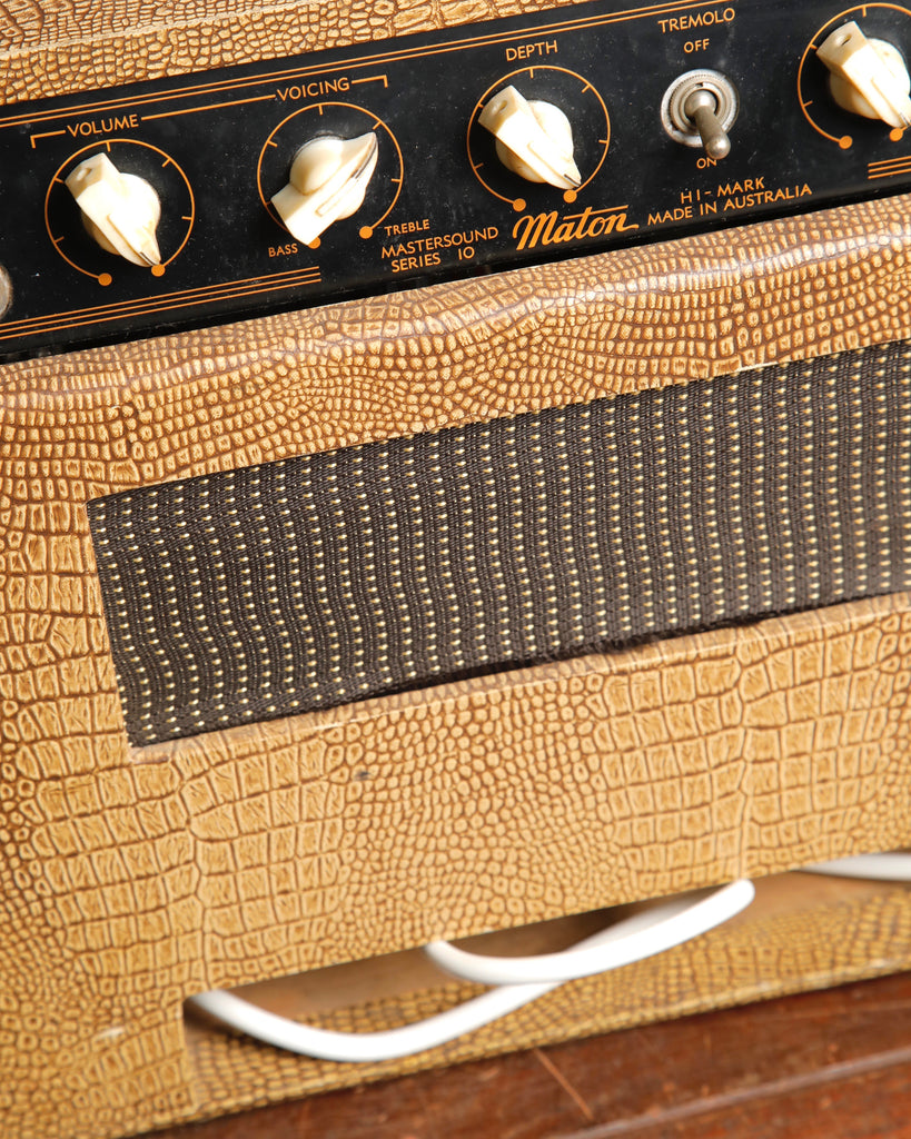 Maton Mastersound Series 10 Vintage 2x8" Valve Guitar Amplifier Combo 1960's Pre-Owned