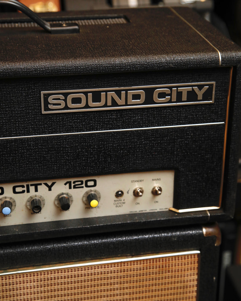 Sound City 120W Amplifier Head & 6x10 Sound City Cabinet Pre-Owned