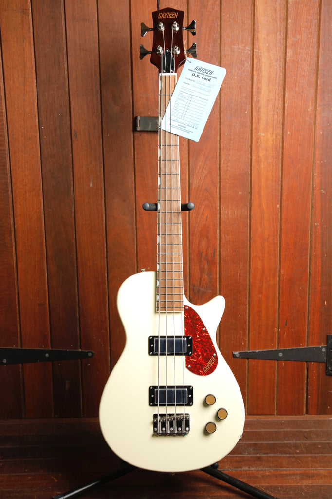 Gretsch Streamliner Jet Club Bass Single-Cut Vintage White