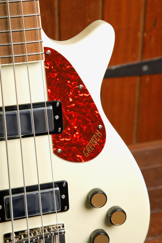 Gretsch Streamliner Jet Club Bass Single-Cut Vintage White