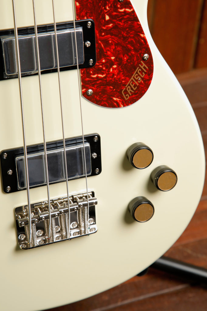 Gretsch Streamliner Jet Club Bass Single-Cut Vintage White