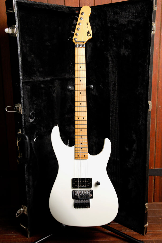 Charvel "Partscaster" DK-24 White Electric Guitar Pre-Owned
