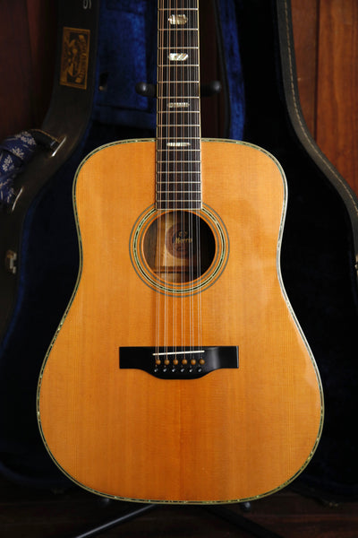 Morris B-60 1970's 12-String Made in Japan Acoustic Guitar Pre-Owned
