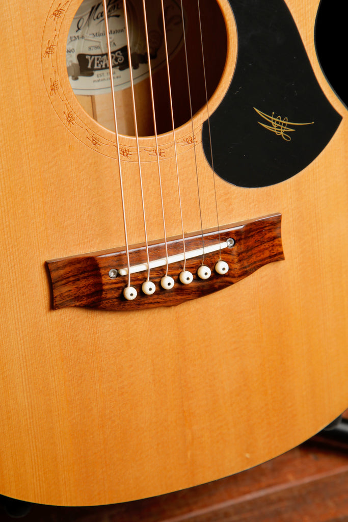 Maton EM6 Mini Maton Spruce/Maple Acoustic-Electric Guitar Pre-Owned