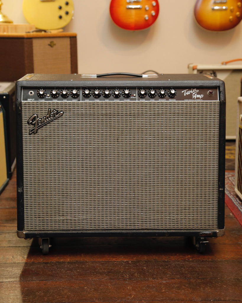 Fender Pro Tube Twin Amp 2x12" 100-Watt Valve Amplifier Combo Pre-Owned