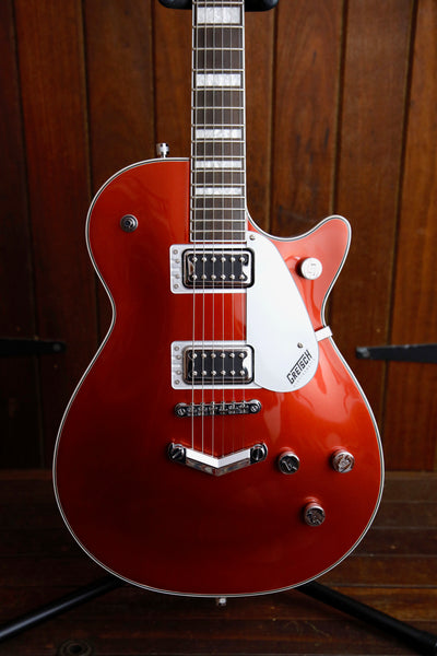 Gretsch G5220 Electromatic Jet BT Single-Cut W/V-Stoptail Firestick Red Electric Guitar Pre-Owned