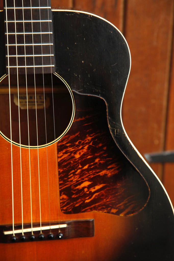 Kalamazoo KG-11 1930's Vintage Sunburst Acoustic Guitar (by Gibson)