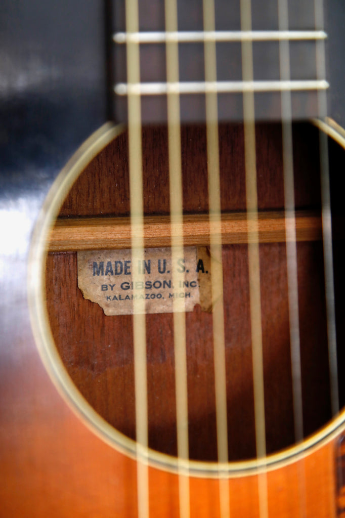 Kalamazoo KG-11 1930's Vintage Sunburst Acoustic Guitar (by Gibson)