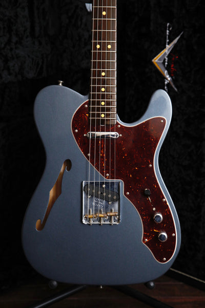 Fender Custom Shop 50's Thinline Telecaster RWN Charcoal Frost Metallic
