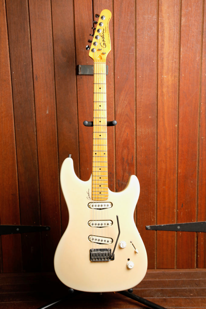 Godin Progression Trans Cream Solidbody Electric Guitar Pre-Owned