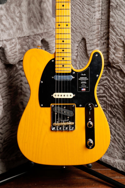 Fender American Professional Hotshot Telecaster Butterscotch Blonde Electric Guitar
