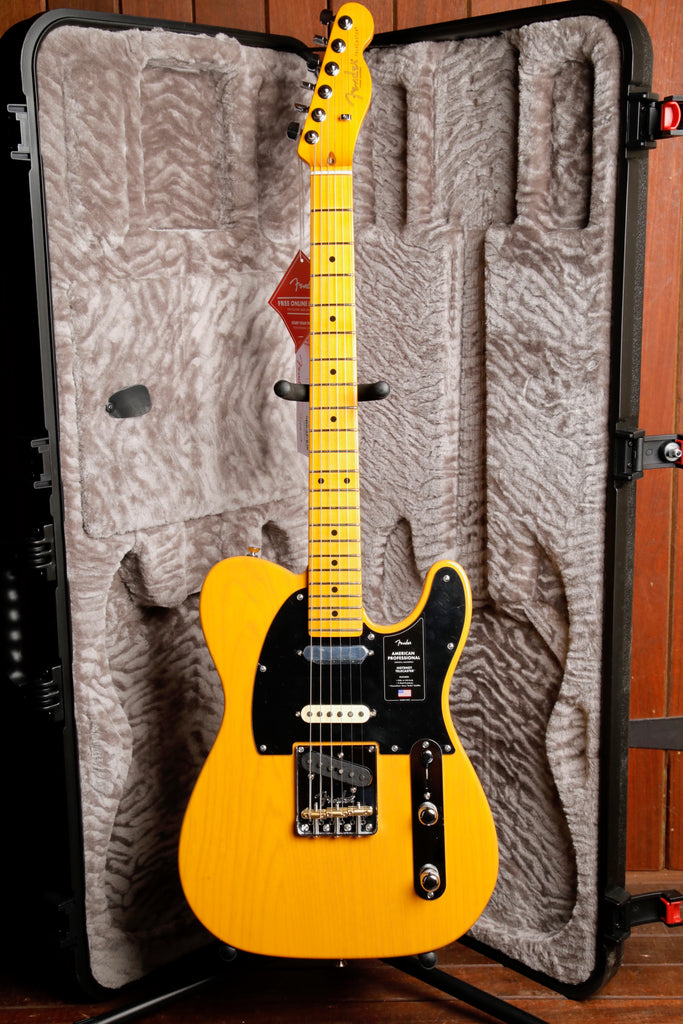 Fender American Professional Hotshot Telecaster Butterscotch Blonde Electric Guitar