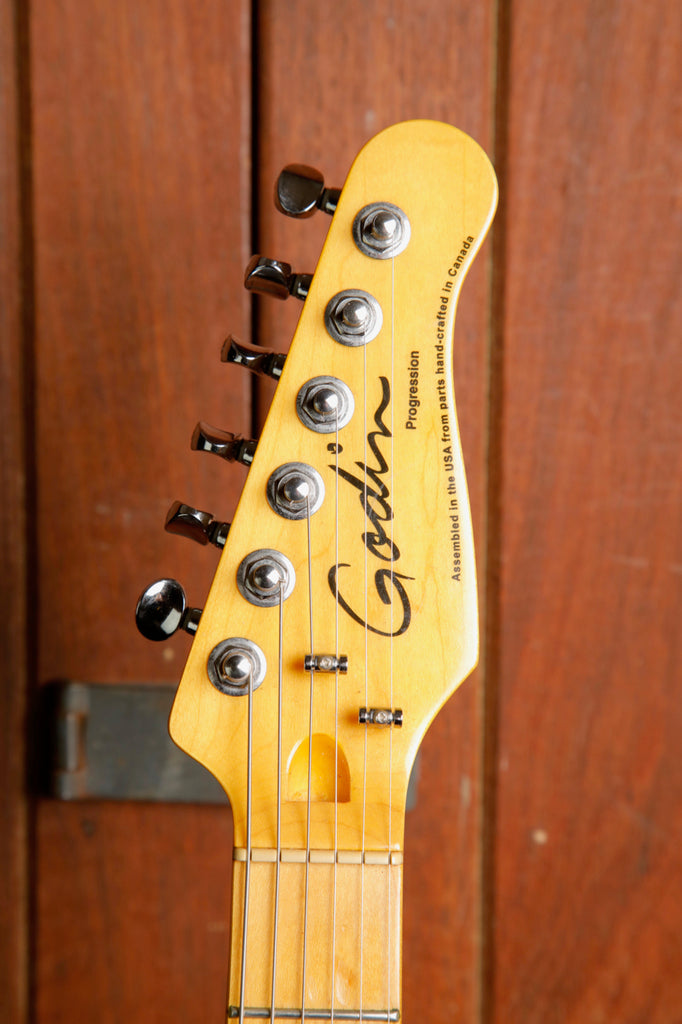 Godin Progression Trans Cream Solidbody Electric Guitar Pre-Owned