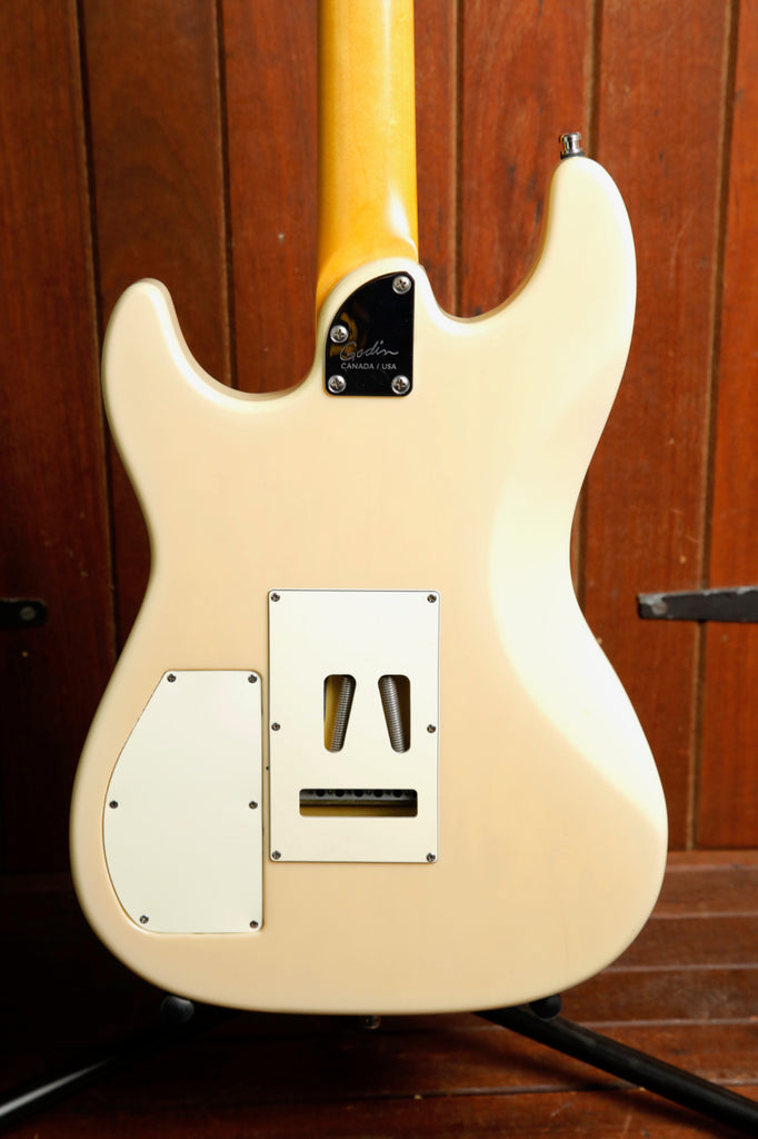 Godin Progression Trans Cream Solidbody Electric Guitar Pre-Owned