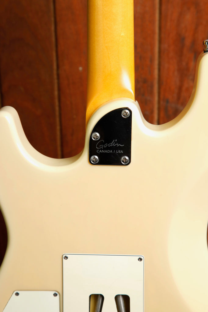Godin Progression Trans Cream Solidbody Electric Guitar Pre-Owned