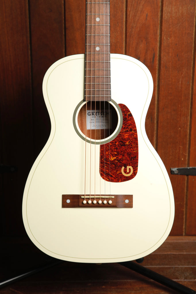 Gretsch Jim Dandy Parlor LTD Vintage White Acoustic Guitar