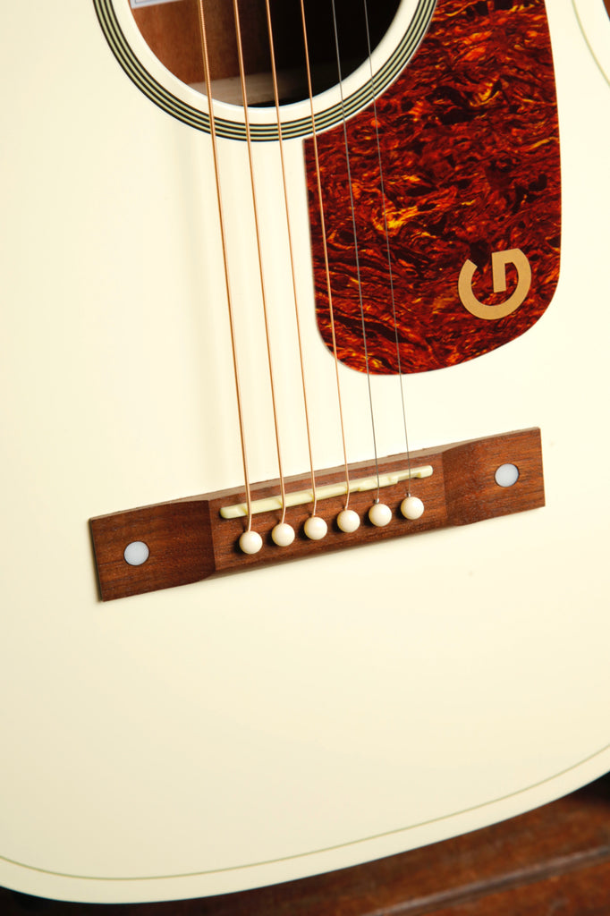 Gretsch Jim Dandy Parlor LTD Vintage White Acoustic Guitar