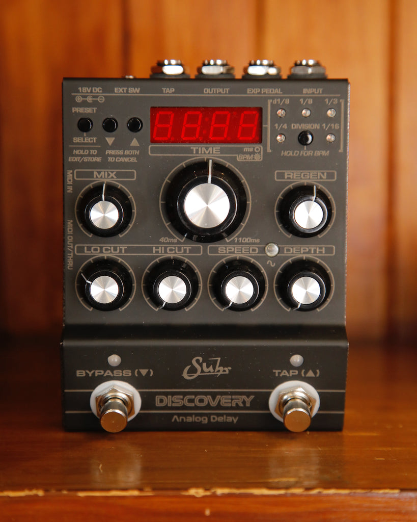 Suhr Dark Discovery Analog Delay Pedal