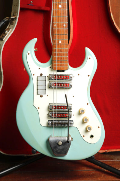 Hoshino / Ibanez / Jason 1960s Solidbody Blue Electric Guitar Pre-Owned