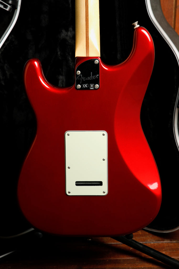 Fender Deluxe Stratocaster Candy Apple Red Electric Guitar 2017 Pre-Owned