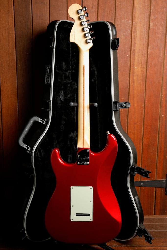 Fender Deluxe Stratocaster Candy Apple Red Electric Guitar 2017 Pre-Owned