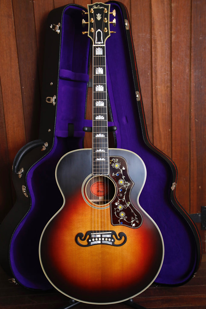 Gibson Custom Pre-War SJ-200 Jumbo Acoustic Guitar Rosewood Vintage Sunburst