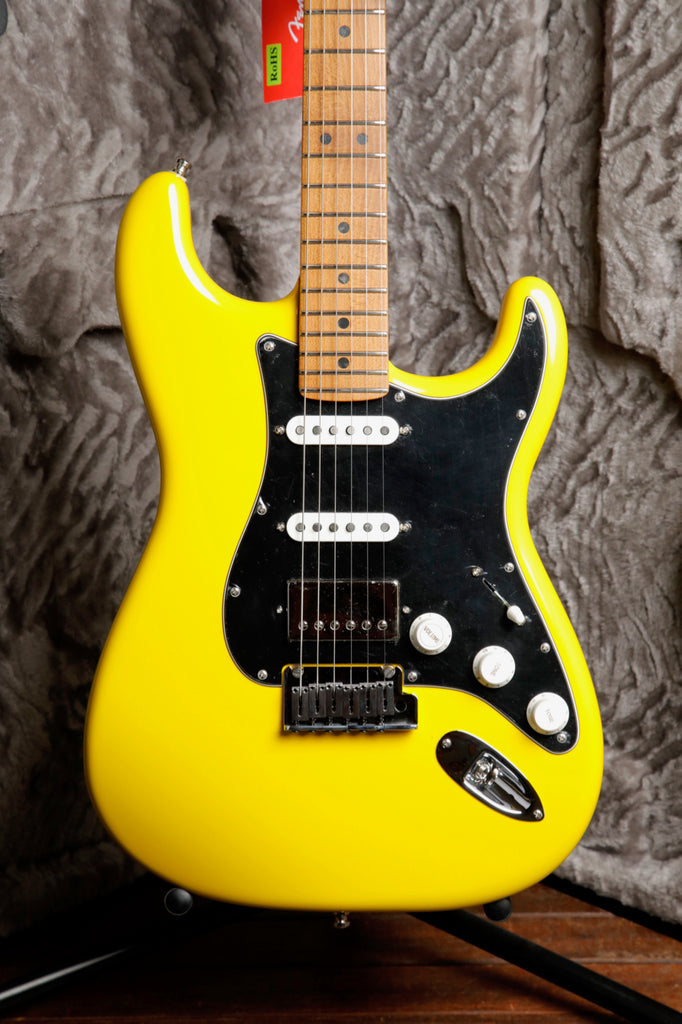 Fender Limited Edition American Ultra II HSS Stratocaster Grafitti Yellow