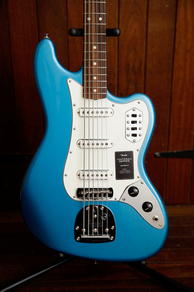 Fender Vintera II '60s Bass VI Lake Placid Blue Bass Guitar