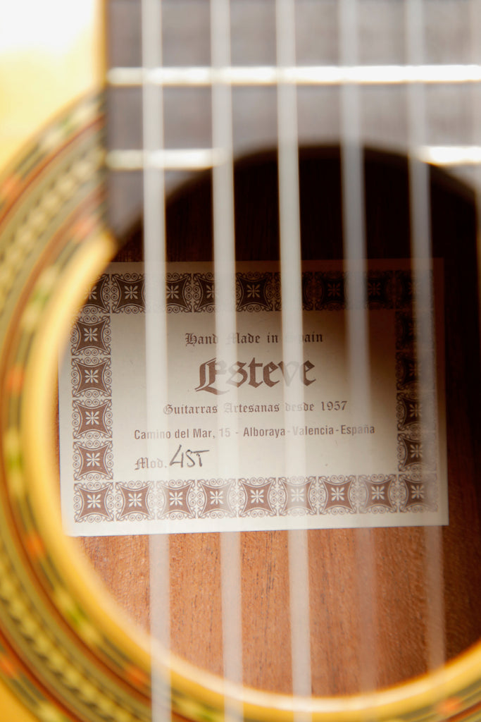Esteve 4ST Classical Nylon String Guitar Pre-Owned