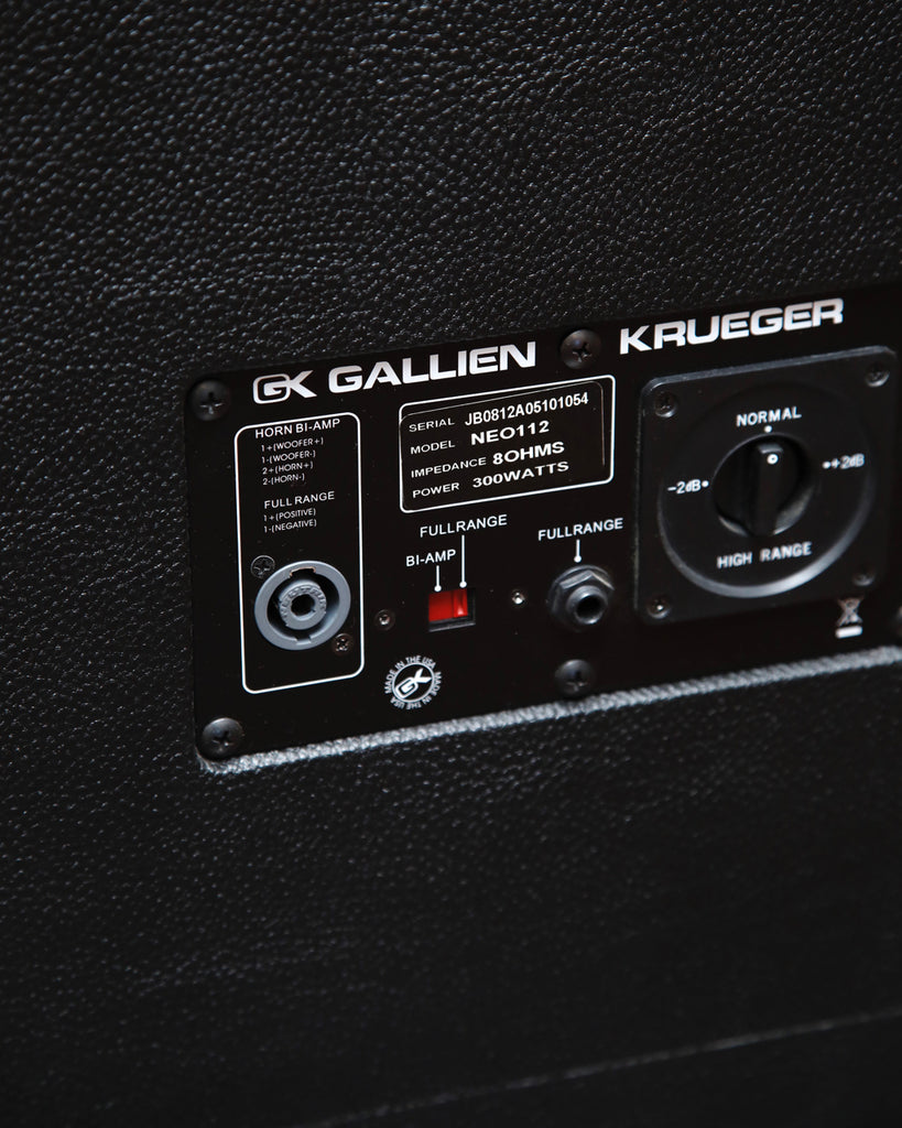 Gallien-Krueger GK Neo 112 1x12" Bass Speaker Cabinet Pre-Owned