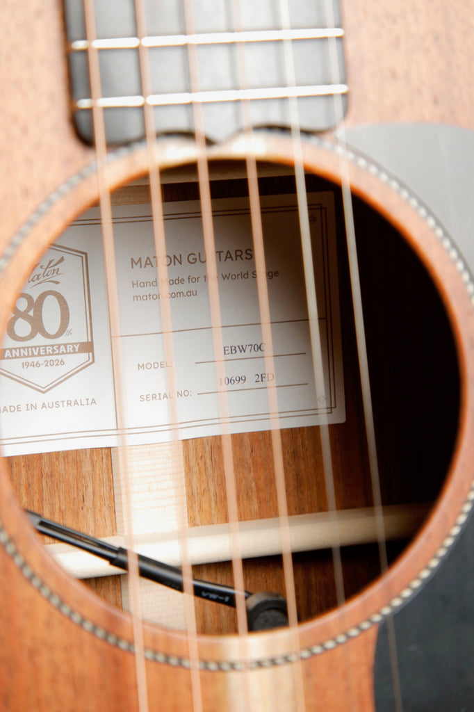 Maton EBW70C Blackwood Dreadnought Acoustic-Electric Guitar