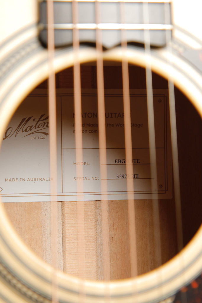 Maton EBG808-TE Tommy Emmanuel Acoustic-Electric Guitar