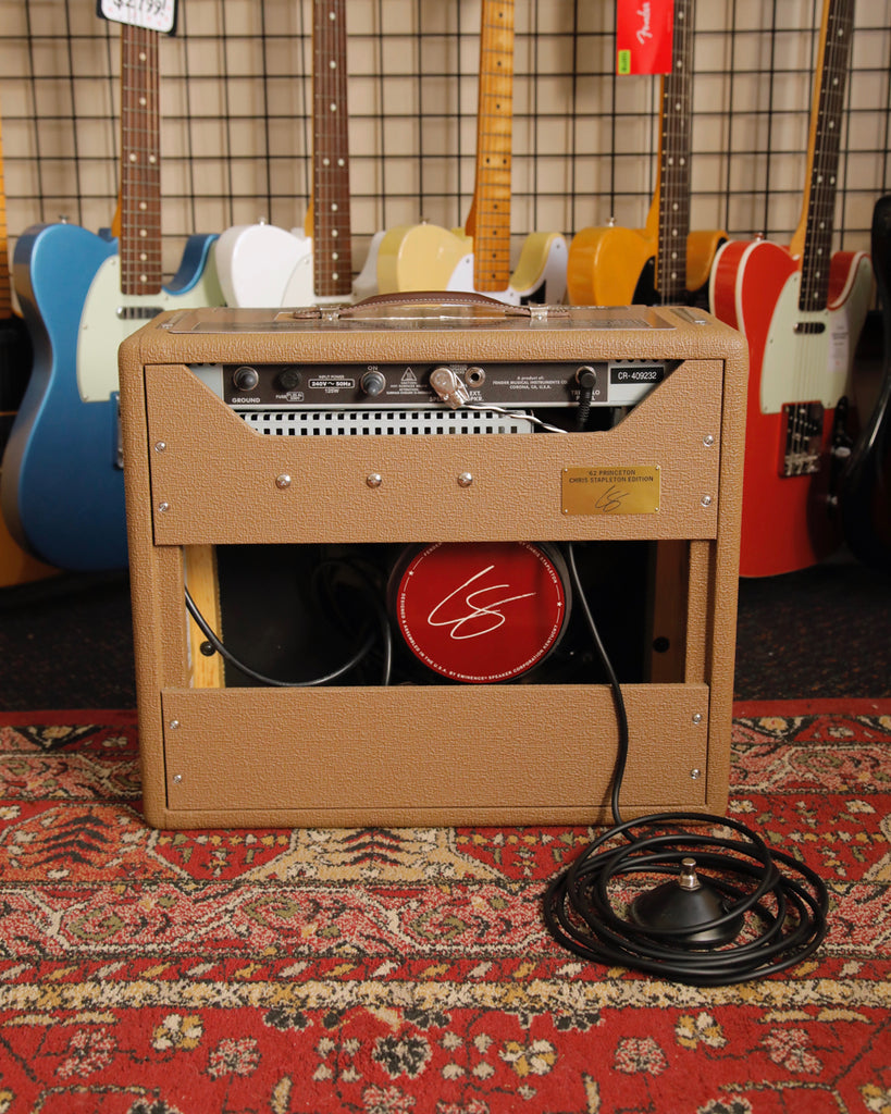 Fender '62 Princeton Chris Stapleton Edition Hand-Wired 12W 1x12" Valve Guitar Amplifier Combo Pre-Owned