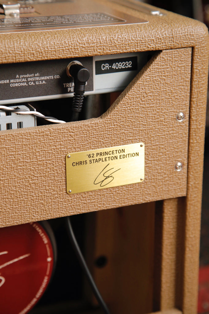 Fender '62 Princeton Chris Stapleton Edition Hand-Wired 12W 1x12" Valve Guitar Amplifier Combo Pre-Owned