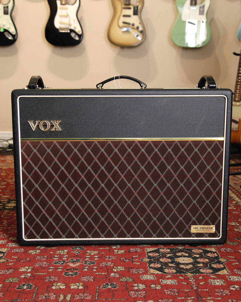 Vox AC30 Hand-Wired Guitar Amplifier Combo w/ Alnico Blue Speakers