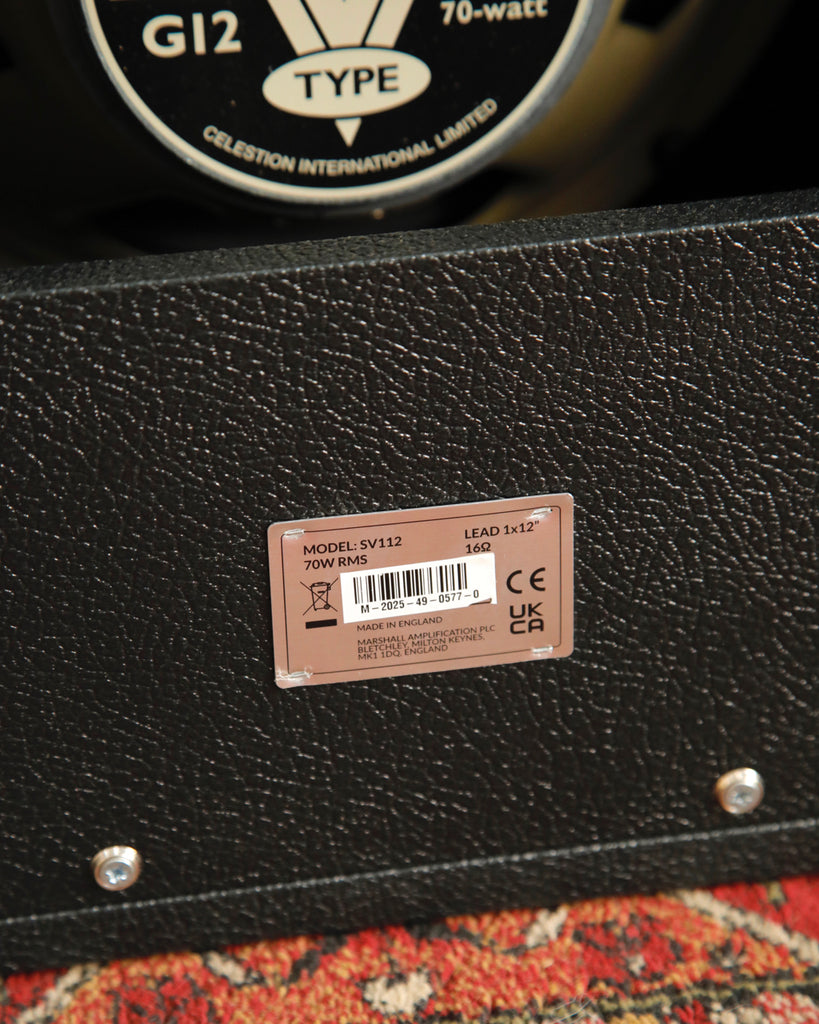 Marshall Studio Vintage SV112 1x12" Speaker Cab