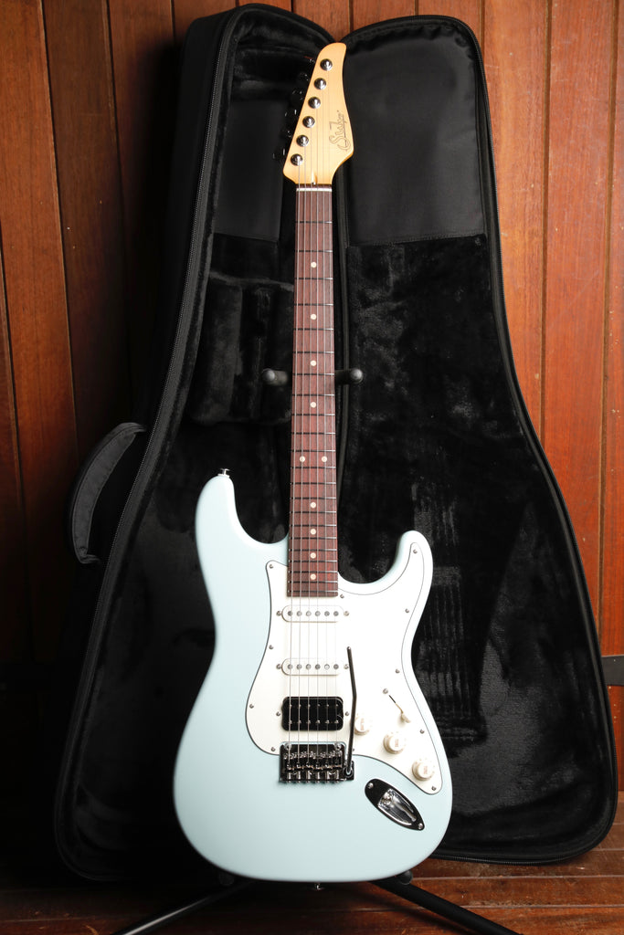 Suhr Classic S HSS Sonic Blue Electric Guitar